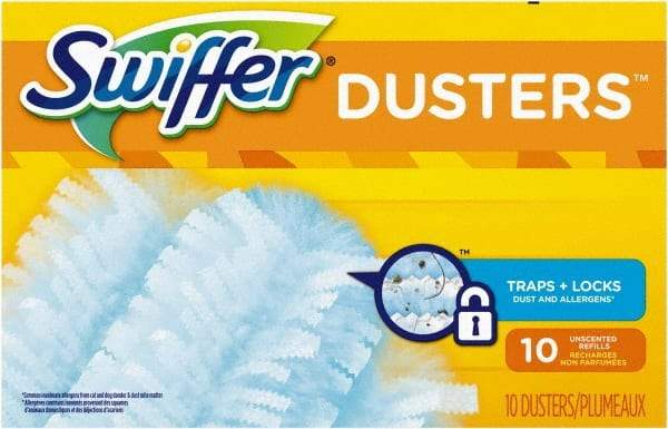 Swiffer - 6" Long Fiber Duster - 6" OAL, Light Blue - Strong Tooling