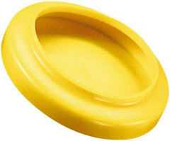 Caplugs - Flexible, Round Head Flange Cap - 49/64" Long, Vinyl, Green - Strong Tooling