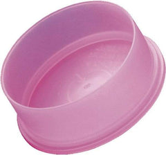 Caplugs - Round Head, Static Dissipative Cap - 2.2" OD, 9/16" Long, Polyethylene, Pink - Strong Tooling