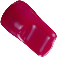 Caplugs - 3/16" ID, Pull-Tab, Round Head Cap - 1-9/16" Long, Vinyl, Red - Strong Tooling