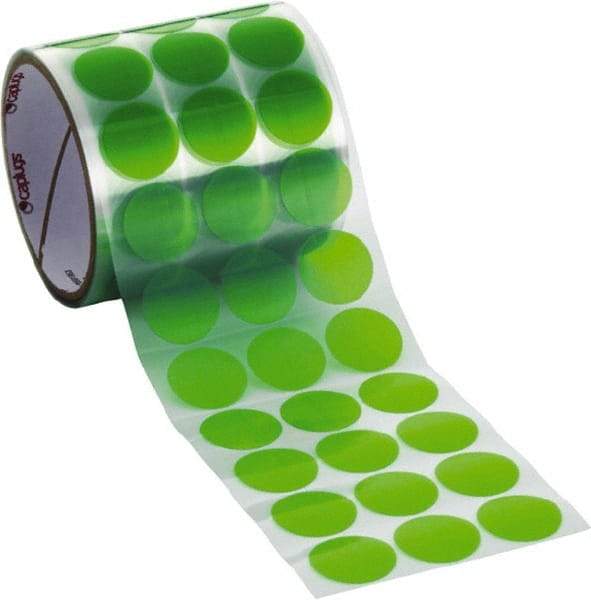 Caplugs - Green Polyester Film High Temperature Masking Tape - Series PC500X1000RT, 3.5 mil Thick - Strong Tooling