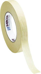 Caplugs - 2" Wide x 60 Yd Long Off-White Crepe Paper High Temperature Masking Tape - Series KD112000, 7.5 mil Thick - Strong Tooling