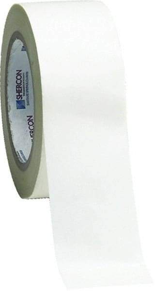 Caplugs - 150mm Wide x 33 m Long White Glass Cloth High Temperature Masking Tape - Series PC198150MM, 7.5 mil Thick - Strong Tooling