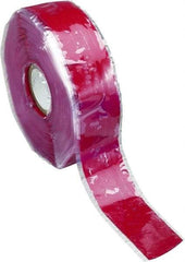 Caplugs - 3/4" Wide x 12 Yd Long Red Specialty Coated Paper Masking Tape - Series SRT0753-10R, 10 mil Thick - Strong Tooling