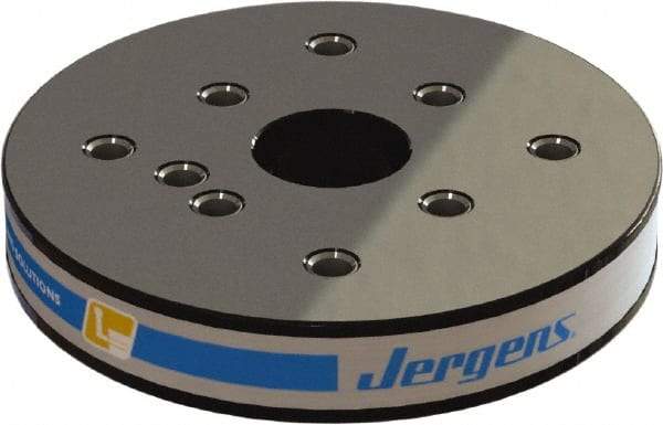 Jergens - 210mm Long x 210mm Wide x 35mm High Steel Fixture Plate - 35mm Plate Thickness - Strong Tooling