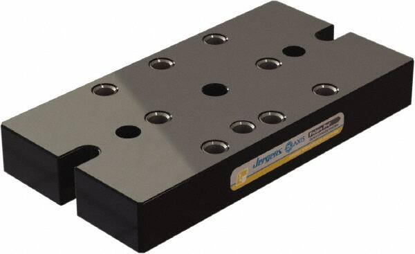 Jergens - 130mm Long x 250mm Wide x 35mm High Aluminum Fixture Plate - 35mm Plate Thickness - Strong Tooling