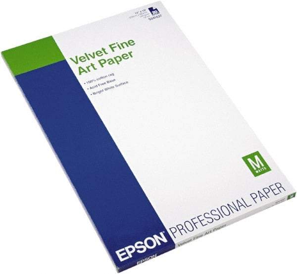 Epson - 13" x 19" White Photo Paper - Use with Inkjet Printers - Strong Tooling