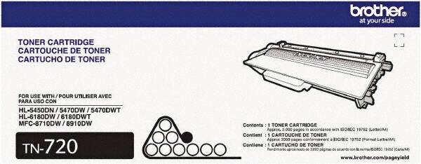 Brother - Black Toner Cartridge - Use with Brother DCP-7030, 7040, HL-2140, 2150N, 2170W, MFC-7320, 7340, 7345N, 7440N, 7840W - Strong Tooling