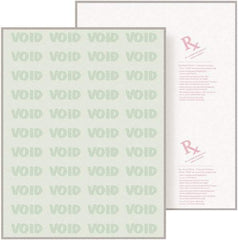 DocuGard - 8-1/2" x 11" Green Medical Security Paper - Use with Laser Printers, Inkjet Printers - Strong Tooling