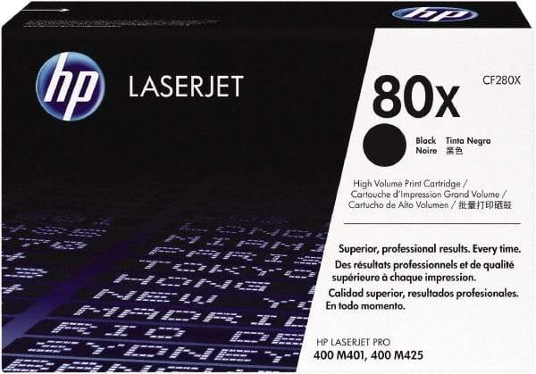 Hewlett-Packard - Black Toner Cartridge - Use with HP LaserJet Pro 400 M401, 400 MFP M425 - Strong Tooling