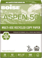 Boise - 8-1/2" x 11" White Copy Paper - Use with Laser Printers, Copiers, Plain Paper Fax Machines, Multifunction Machines - Strong Tooling