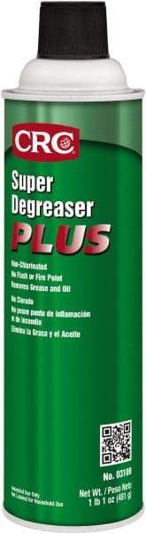 CRC - 20 oz Aerosol Cleaner/Degreaser - Aerosol, Super Degreaser, Unscented - Strong Tooling