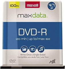 Maxwell House - Gold DVD-RW Discs - Use with CD, DVD Drives - Strong Tooling