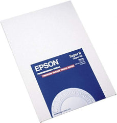 Epson - 13" x 19" White Photo Paper - Use with Inkjet Printers - Strong Tooling