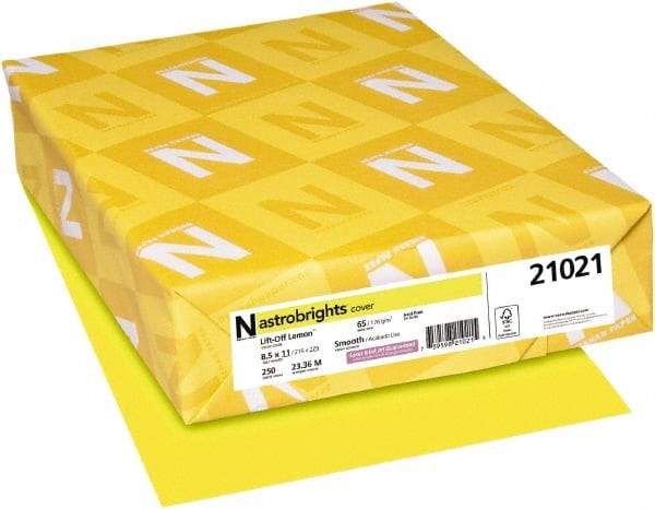 Neenah Paper - 8-1/2" x 11" Lift-Off Lemon Colored Copy Paper - Use with Inkjet Printers, Laser Printers, Copiers - Strong Tooling