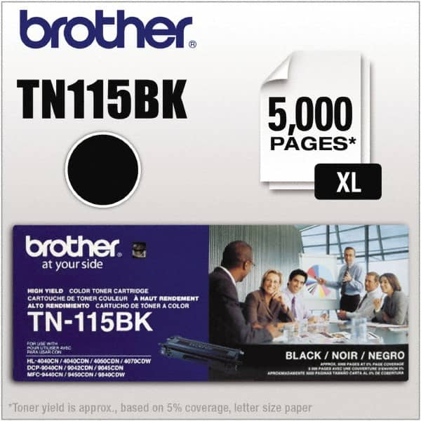 Brother - Black Toner Cartridge - Use with Brother DCP-9040CN, 9045CDN, HL-4040CDN, 4040CN, 4070CDW, MFC-9440CN, 9550CDN, 9840CDW - Strong Tooling