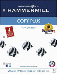 Hammermill - 8-1/2" x 11" White Copy Paper - Use with Laser Printers, Copiers, Fax Machines, Multifunction Machines - Strong Tooling