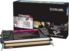 Lexmark - Magenta Toner Cartridge - Use with Lexmark C746, C748 - Strong Tooling