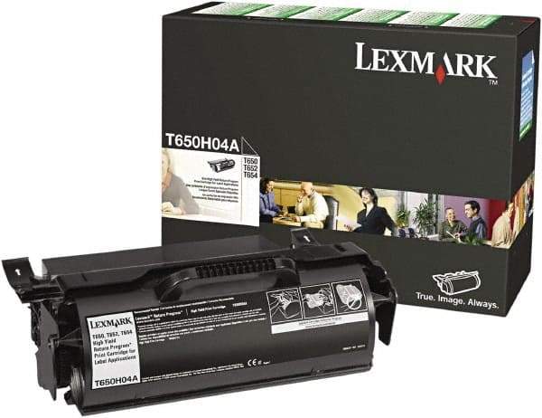 Lexmark - Black Toner Cartridge - Use with Lexmark T650dn, T650dtn, T650n, T652dn, T652dtn, T652n, T654dn, T654dtn, T654n, T656dne - Strong Tooling