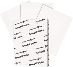 Springhill - 8-1/2" x 11" White Copy Paper - Use with High Speed Copiers, Laser Printers, Offset Duplicators - Strong Tooling