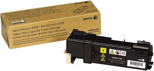 Xerox - Yellow Toner Cartridge - Use with Xerox Phaser 6500, WorkCentre 6505 - Strong Tooling