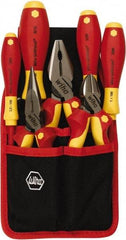 Wiha - 7 Piece Insulated Plier Set - Comes in Clamshell - Strong Tooling