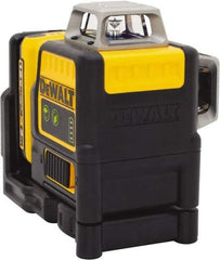 DeWALT - 2 Beam 165' Max Range Self Leveling Line Laser - Green Beam, 1/8" at 30' Accuracy, 17-3/4" Long x 13" Wide x 6-1/8" High, Battery Included - Strong Tooling