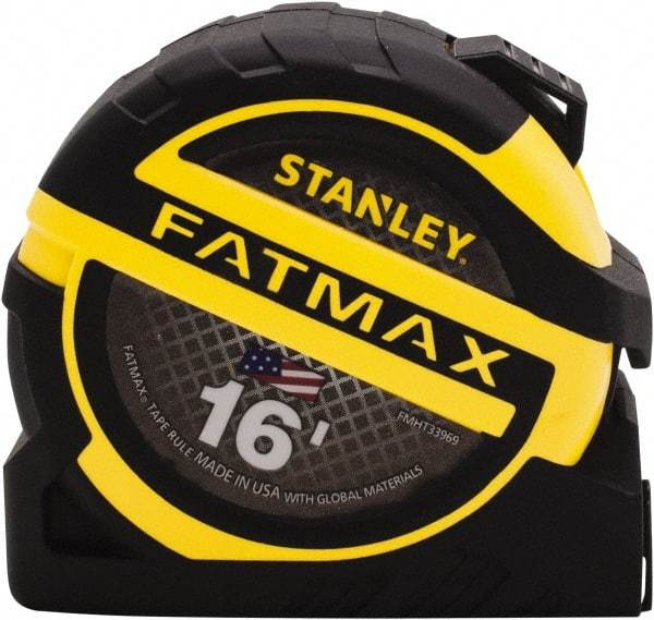 Stanley - 16' x 1-1/4" Tape Measure - 1/16" Graduation - Strong Tooling