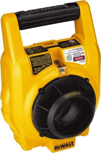 DeWALT - 1,000' Measuring Range, 1/4" at 100' Accuracy, Self-Leveling Rotary Laser - ±5° Self Leveling Range, 60 & 600 RPM, 1 Beam, 2 D Alkaline Battery Included - Strong Tooling