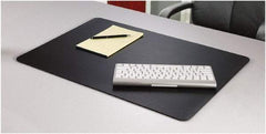 Artistic - 36" x 24" Black Desk Pad - Use with Desk - Strong Tooling