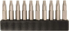 Wiha - 4mm Drive T15 Torx Screwdriver Bit - 28mm OAL - Strong Tooling