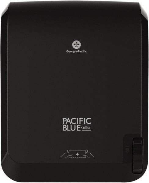 Georgia Pacific - Manual, Plastic Paper Towel Dispenser - 16" High x 12.9" Wide x 9" Deep, 1 Roll 8", Black - Strong Tooling