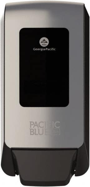 Georgia Pacific - 1000 to 1200 mL Foam Hand Sanitizer Dispenser - Plastic, Wall Mounted, Stainless Steel - Strong Tooling