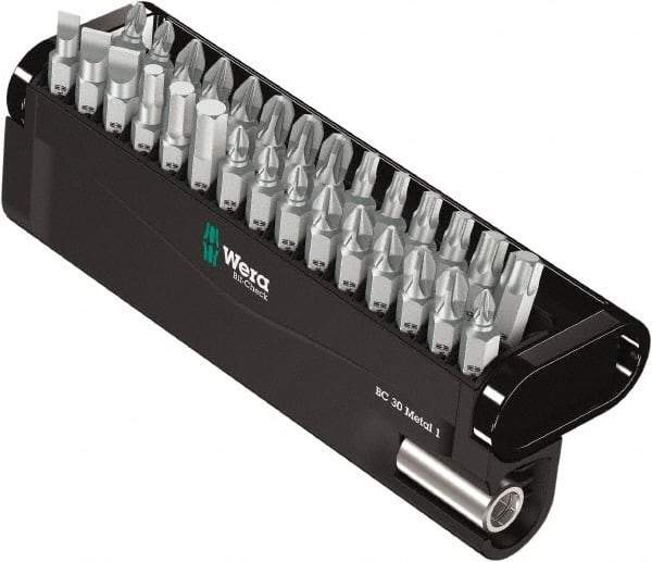 Wera - Posidriv Bit Set - 1/4" Drive - Strong Tooling