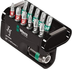 Wera - Posidriv Bit Set - 1/4" Drive - Strong Tooling