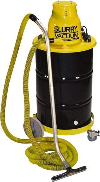 Dustless Technologies - 55 Gal, Steel Tank, Wet, Slurry Vacuum Cleaner - 12.6 Amps - Strong Tooling