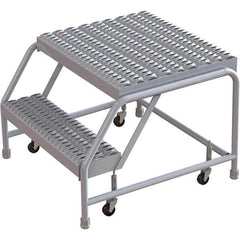 TRI-ARC - Rolling & Wall Mounted Ladders & Platforms Type: Rolling Warehouse Ladder Style: Rolling Safety Ladder - Strong Tooling