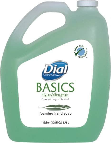 Dial - 1 Gal Bottle Foam Soap - Light Green, Honeysuckle Scent - Strong Tooling