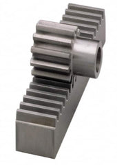 Boston Gear - 3/4" Face Width, 4 Feet Long, 1/2" Thick Steel Gear Rack - 12 Pitch - Strong Tooling