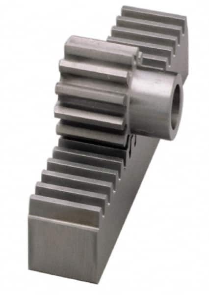 Boston Gear - 3/4" Face Width, 6 Feet Long, 3/4" Thick Steel Gear Rack - 12 Pitch - Strong Tooling