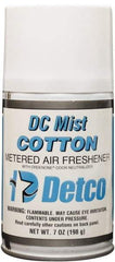 Detco - 7 oz Air Freshener Dispenser Refill - Cotton, Compatible with EQD004 - Strong Tooling