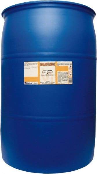 Detco - 55 Gal Liquid Drain Cleaner - Citrus Scent, Drum - Strong Tooling