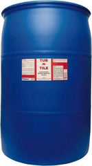 Detco - 55 Gal Drum Liquid Bathroom Cleaner - Unscented Scent, Nonacidic, Bath Fixtures - Strong Tooling