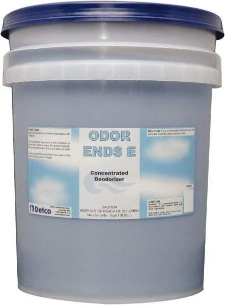 Detco - 5 Gal Pail Deodorizer - Liquid, Unscented, Concentrated, Environmentally Safe - Strong Tooling