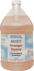 Detco - 1 Gal Bottle Deodorizer - Liquid, Orange-Honey Scent, Concentrated, Environmentally Safe - Strong Tooling