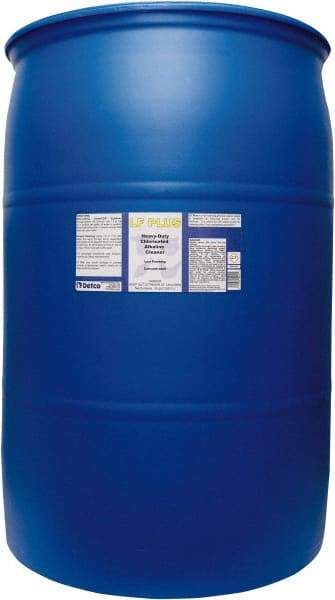 Detco - 55 Gal Drum Cleaner/Degreaser - Liquid, Alkaline, Unscented - Strong Tooling