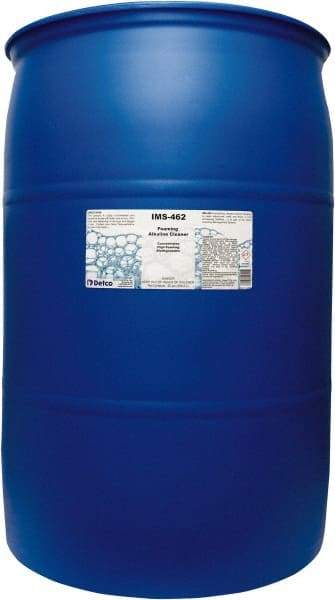 Detco - 55 Gal Drum Cleaner/Degreaser - Liquid, Alkaline, Unscented - Strong Tooling