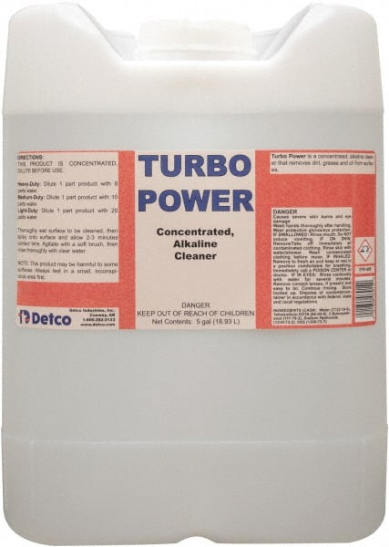 Cleaner: 5 gal Drum Liquid, Butyl-Based, Unscented