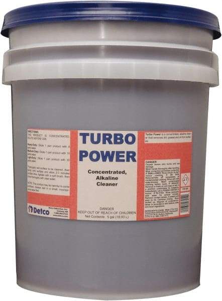 Detco - 5 Gal Bucket Cleaner/Degreaser - Liquid, Butyl-Based, Unscented - Strong Tooling