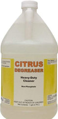 Detco - 1 Gal Bottle Cleaner/Degreaser - Liquid, Butyl-Based, Citrus - Strong Tooling